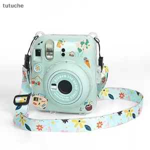 Tutu Cho Fujifilm Instax 12 Vỏ Máy Ảnh Trong Suốt Bảo Vệ Mang Theo Túi Có Dây Đeo Vai Túi Bảo Quản VN