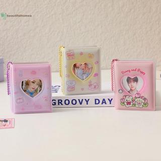 BeautifulHomeA Album Ảnh PVC Trong Suốt Tên Đựng Thẻ 32 Túi Kpop Thẻ Chất Kết Dính Thần Tượng Hình Thu Thập Sách VN