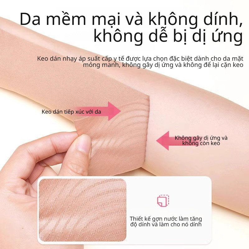 🔥Giá sốc🔥Băng dán cơ nâng cơ mặt / Băng dán mặt / Băng dán cơ nâng cơ da cho nếp nhăn mũi má và trán/Miếng dán giảm nếp nhăn và nâng cơ / Miếng dán giảm nếp nhăn có thể điều chỉnh độ co giãn cao