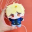 SY Link Click Lucas Charles Rin Búp bê cotton 10cm có kẹp tóc trên đầu đồ chơi sang trọng cho bé gái