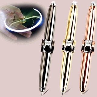 Bút spinner 2024, chất liệu kim loại đèn LED，bút quay，Con Quay Fidget Spinner