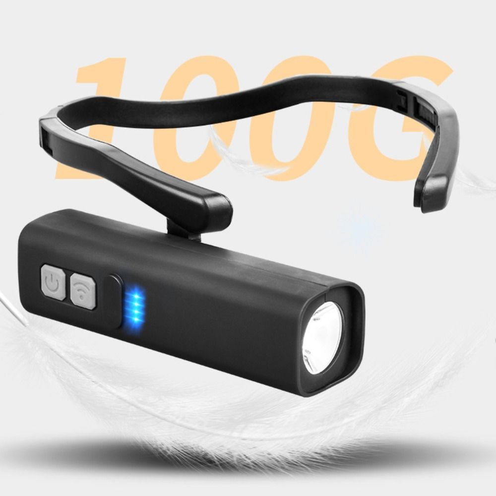 Đèn kẹp tai ESSENCEH - LED cầm tay nhẹ, sạc lại & điều chỉnh được, chống nước IPX4, lý tưởng cho công việc ban đêm