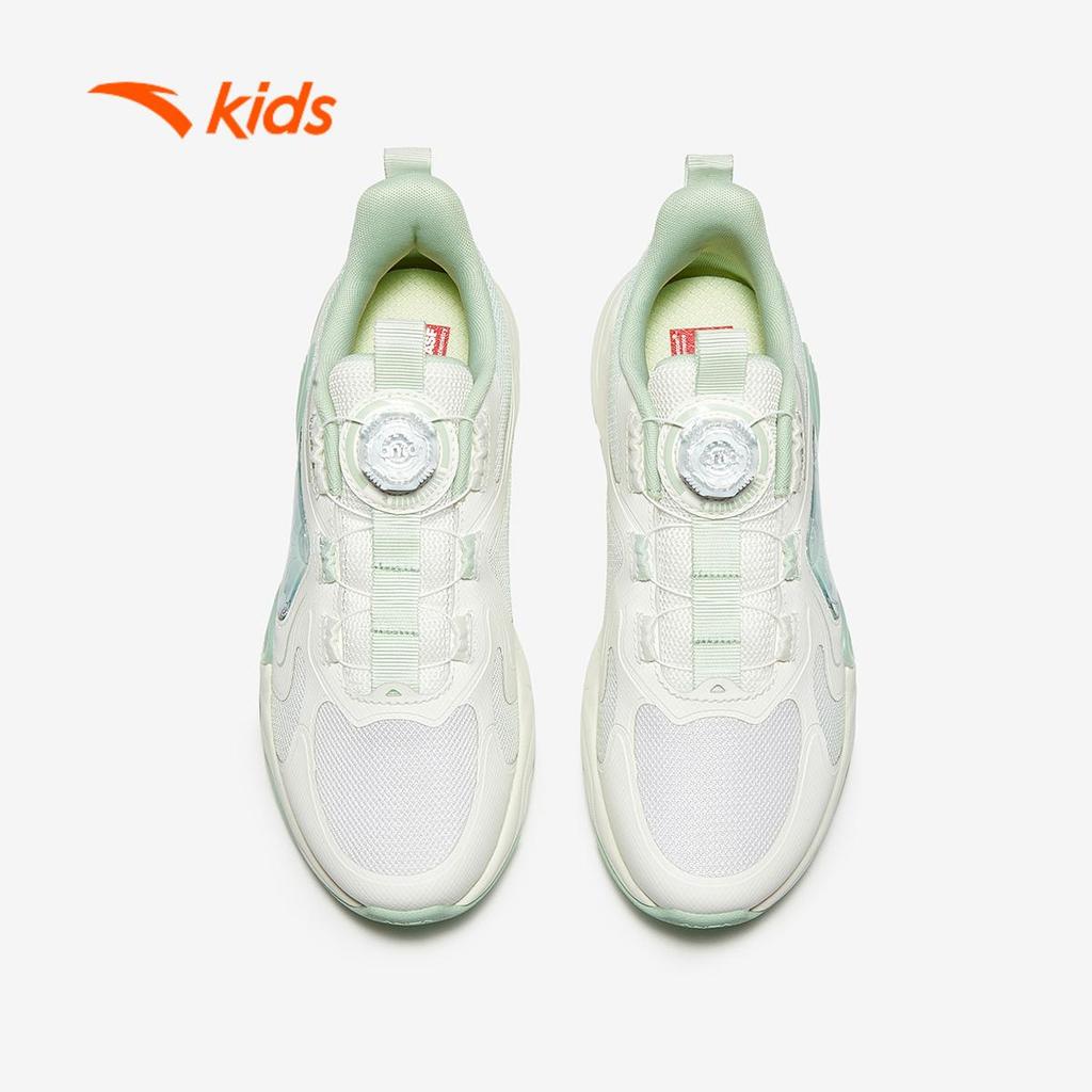 ANTA Kids ELF Lightweight Giày Chạy Thể Thao Bé Gái 3225D5521 Size 33-39 Siêu Nhẹ Thoáng Khí, Đàn Hồi