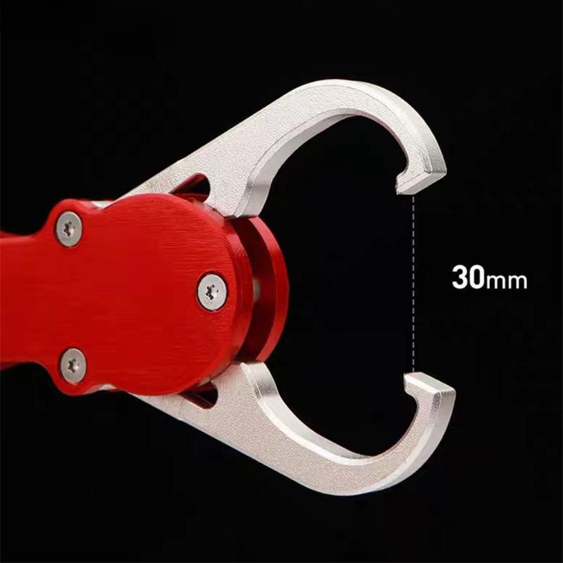 【24H】Kìm kẹp cá chống gỉ cao cấp dài 29cm bằng hợp kim nhôm với cân trọng lượng chính xác phù hợp người yêu câu cá