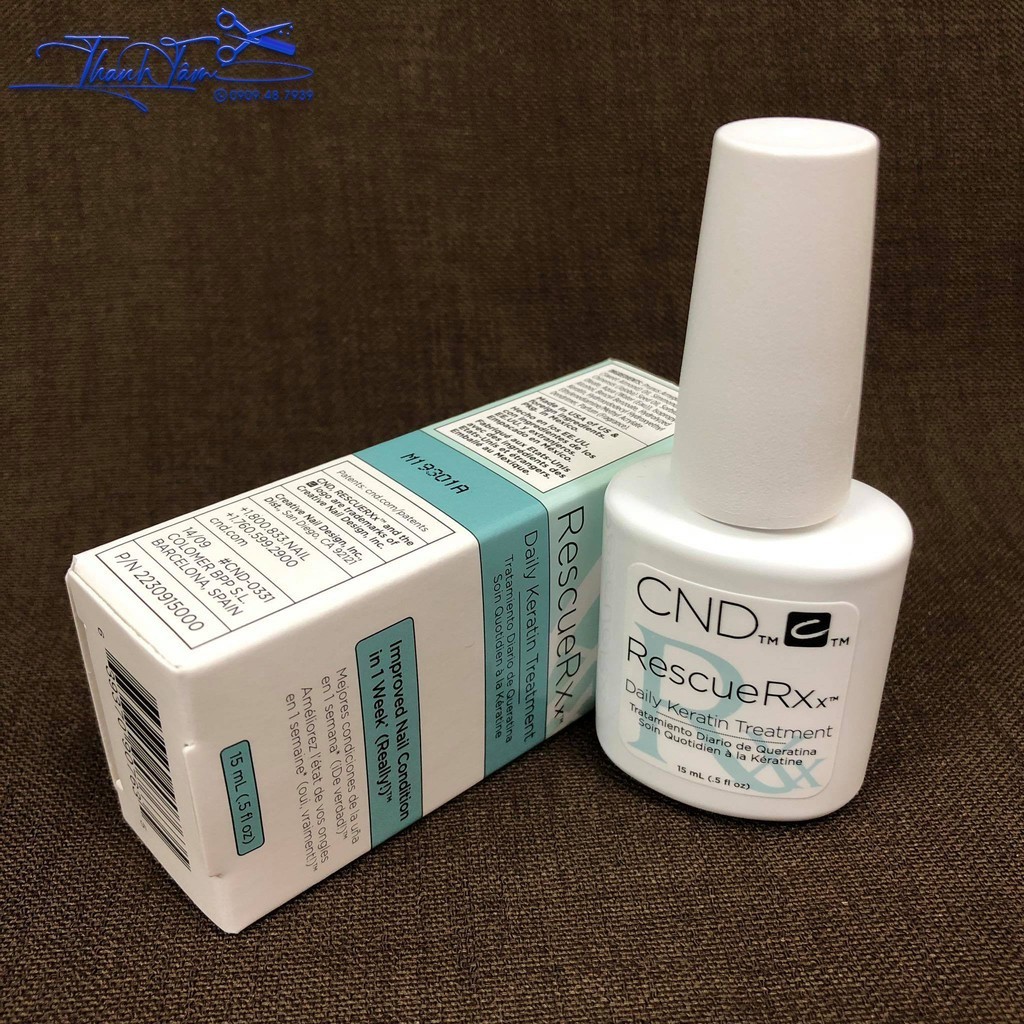 Dầu Dưỡng Móng bổ sung Daily Keratin Treatment CND RescueRxx 15ml [ MK ]