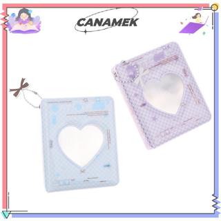 CANAMEK Ins Phong Cách Dễ Thương 3 inch Album Tình Yêu 36 Túi Thẻ Dính Photocard Giá Đỡ Kpop Thần Tượng Hình Ảnh Bộ Sưu Tập CSF