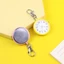 Đồng hồ bỏ túi móc khóa MOON với hộp nhựa số lớn Kính chống vỡ để dễ dàng