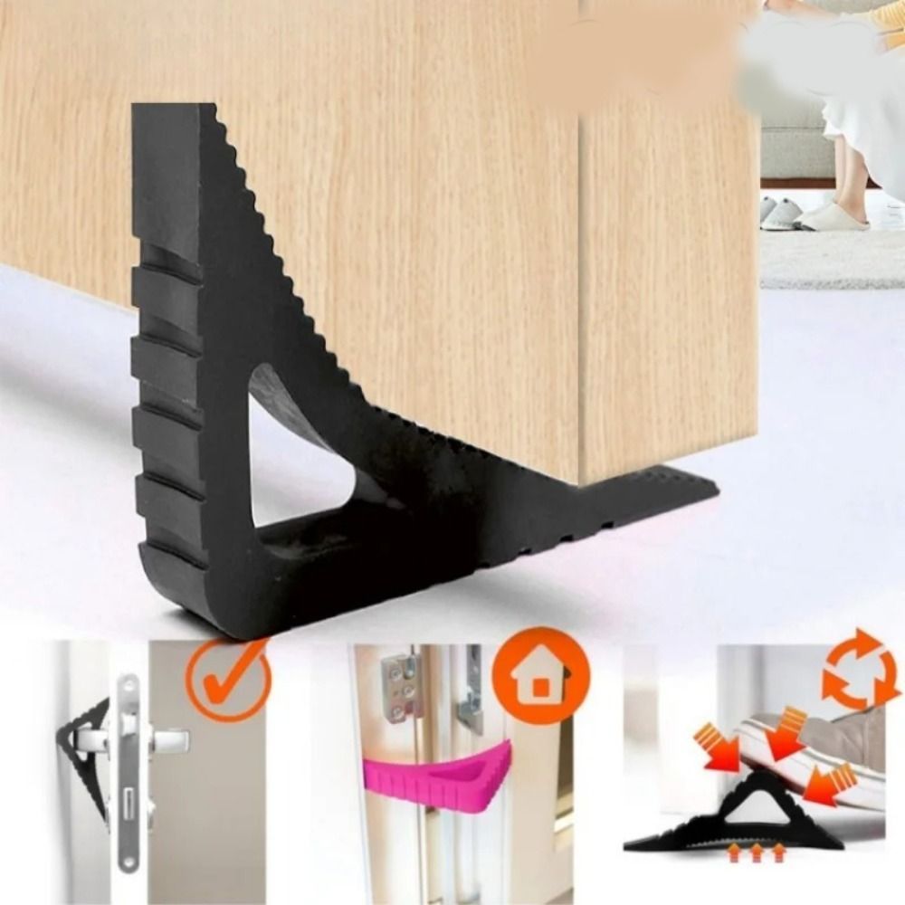 Chặn cửa đa năng an toàn chống trượt, chống sốc, tay nắm phụ kiện