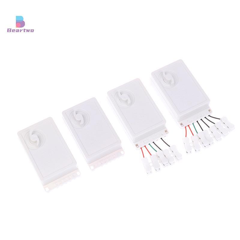 < beartwo > Bộ điều chỉnh độ sáng dây LED EK-04 2 / 4 chiều 8 núm chức năng / Loại nút nhấn loại không hàn Bộ điều chỉnh ánh sáng Đẹp