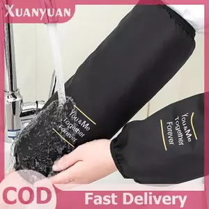 XUAN Chống Thấm Nước Công Việc Nhà Vệ Sinh Cánh Tay Tay Áo PVC Thiết Thực Chống Thấm Nước Tay Áo Vòng Tay Bao VN