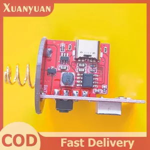 Bộ Điều Khiển Mạch Đèn Pin Câu Cá, Hiển Thị Sạc & Xả, Phù Hợp Cho Việt Nam