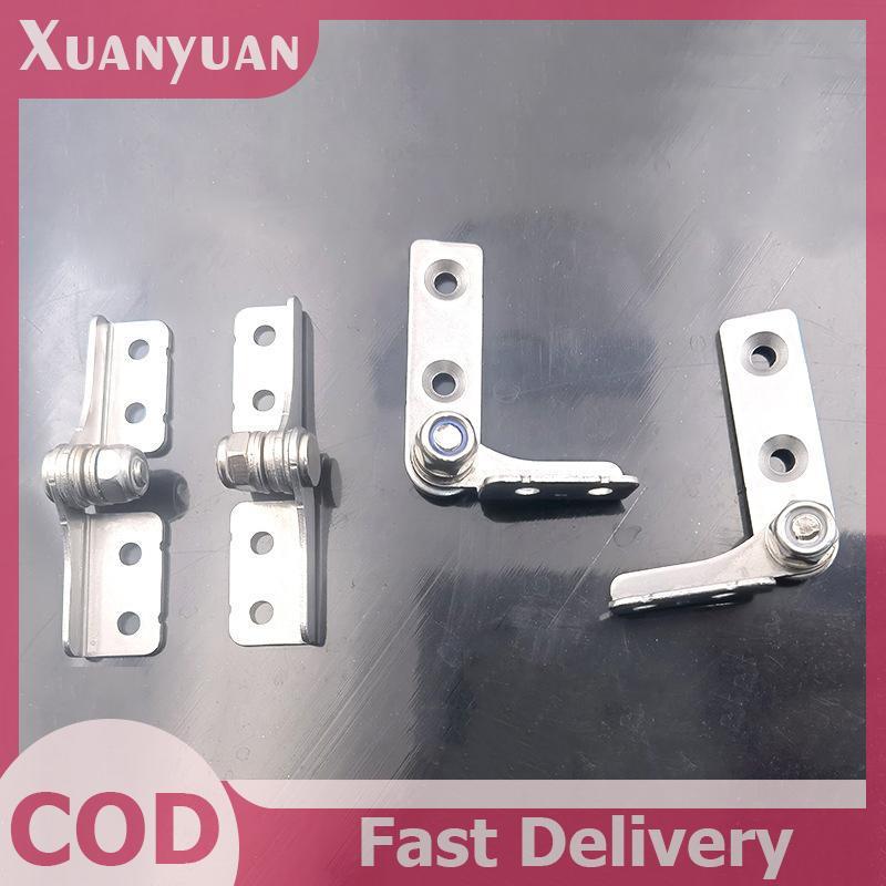 XUAN 1 Cái Có Thể Điều Chỉnh Tùy Tiện Bản Lề Dừng Thép Không Gỉ 304 Giảm Chấn Bản Lề Không Có Khung Bản Lề Giảm Chấn Trục Định Vị Bản Lề VN