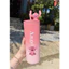 Cốc giữ nhiệt inox 304 710ml có nút bịt miệng ống hút hình stitch và korumi siêu cute