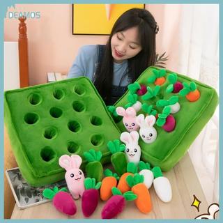 DE Cà Rốt Thu hoạch Trò Chơi Đồ Chơi Sang Trọng Cho Bé Trai Và Bé Gái 1 2 3 Tuổi Phân Loại Giáo Dục Xếp Hình Đồ Chơi Học Tập
