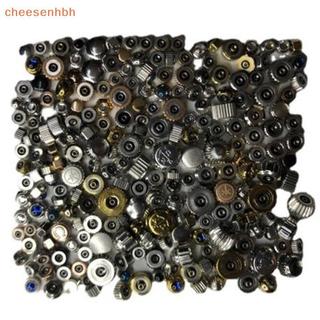 Cheehbh 100 Chiếc Hỗn Hợp Đồng Hồ Thép Chống Thấm Nước Tay Cầm Đồng Hồ Vương Miện Nhiều Kích Cỡ Và Màu Sắc Cho Đồng Hồ VN