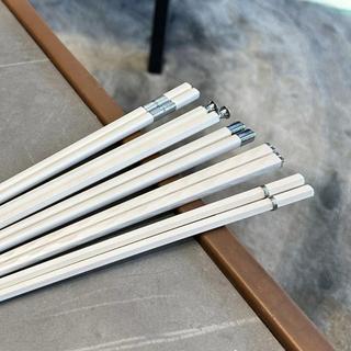 ￼Set 5-10 đôi đũa ăn cơm cao cấp, đũa sợi thuỷ tinh kháng khuẩn chống mốc chịu nhiệt cao mạ bác sang trọng