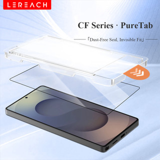 Lereach cho Samsung Galaxy S25 Ultra / S25 + / S25 Egde / S25 FE / S25 / S24 Kính cường lực siêu bảo vệ màn hình có hộp định vị
