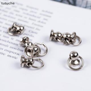 Tutu 10 Chiếc 8 Mm Nút Kim Loại O Nhẫn Đinh Vít Thủ Công Túi Điện Thoại Vít Móng Tay Đinh Tán VN