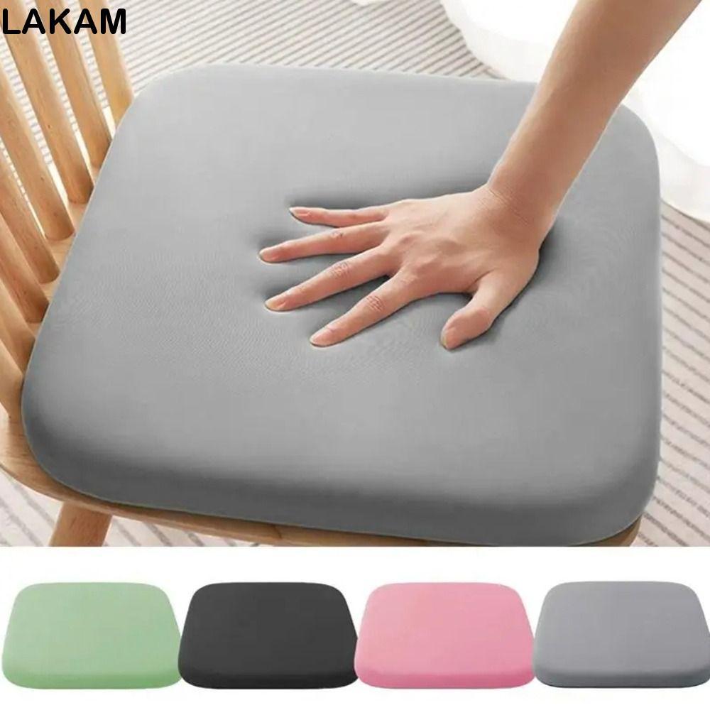 Tấm lót ghế văn phòng LAKAM, Đệm ngồi xốp nhớ dày 4cm, Tấm lót ghế ô tô chống trượt siêu mềm thoáng khí bền bỉ để hỗ trợ thắt lưng ngồi dài Giảm đau