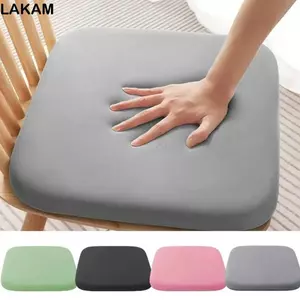 Tấm lót ghế văn phòng LAKAM, Đệm ngồi xốp nhớ dày 4cm, Tấm lót ghế ô tô chống trượt siêu mềm thoáng khí bền bỉ để hỗ trợ thắt lưng ngồi dài Giảm đau