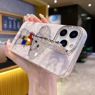 Ốp Điện Thoại Kim Cương Tai Nơ 3D Dễ Thương Cho iPhone 17 16 15 14 13 12 Pro Max Plus Air 11 17promax 17pro Girl Cover