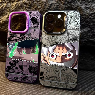 Ốp Lưng Cho OPPO Realme C12 5S 5 5i 7i 8 9i 8i 9 10 Pro Ốp Lưng Anime One Piece Luffy Zoro Cứng Laser IMD Dễ Thương Nóng Chống Sốc INS Retro Armor Sang Trọng Nghệ Thuật Hàn Quốc Cổ Điển