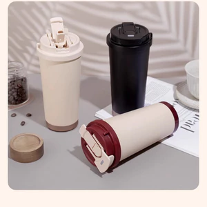 Cốc inox 530ml bình trơn giữ nhiệt tốt SUS 316 an toàn cho sức khỏe