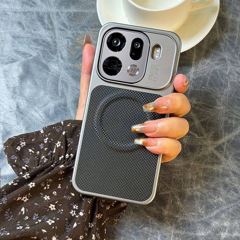 Konapi Từ Tính Cho Oppo findx9pro Ốp Lưng Điện Thoại findx9 Mạ Điện Nối Da Trơn X9 Vỏ Bảo Vệ