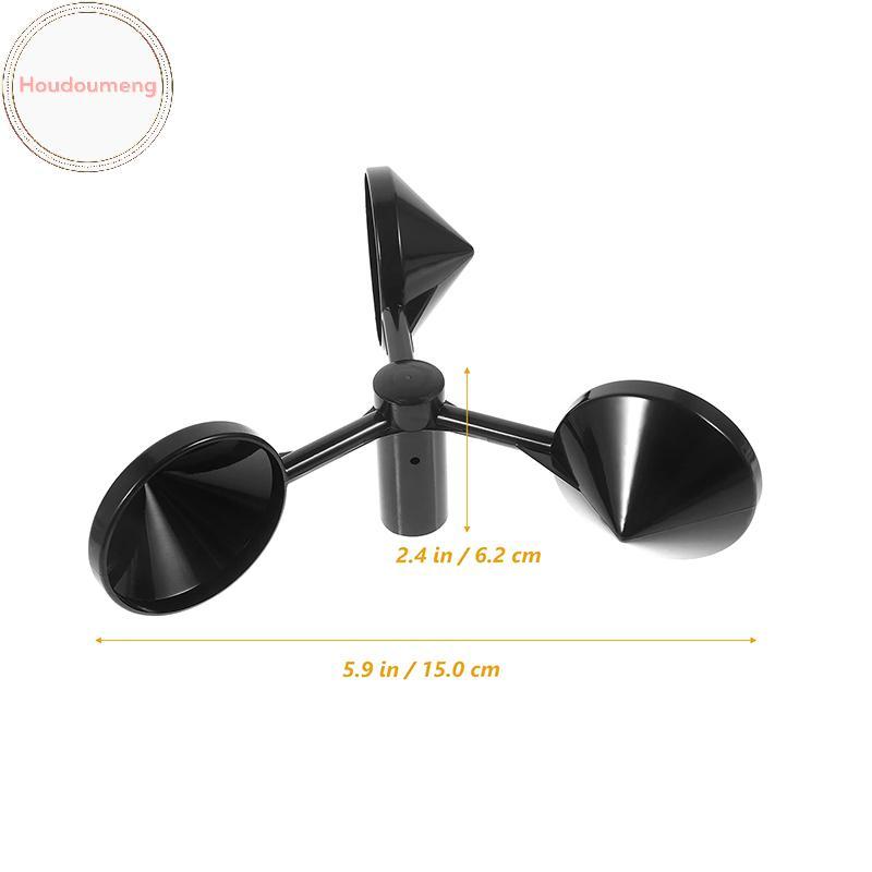 Hodou Máy Đo Tốc Độ Gió 3 Cốc, Cảm Biến Giám Sát Gió, Anemometer, Theo Dõi Hướng Gió