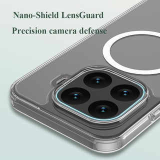 Lereach cho Xiaomi 17T Pro / 17T / 15T Pro / 15T Vỏ điện thoại từ tính, Acrylic + TPU, Vỏ sạc từ tính trong suốt chống sốc 4 tông màu