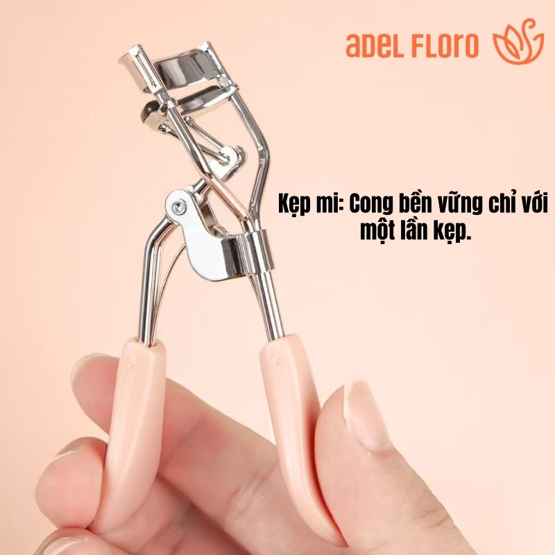 【Adel Floro】Kẹp Mi Adel Siêu Cấp - Nhẹ Như Lông Hồng, Không Đau, Cong Vút Tự Nhiên Từ Gốc Đến Ngọn!