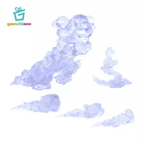 Gamchiano Hiệu Ứng Khói Mô Hình Phụ Kiện Trang Trí Đạo Cụ Sáng Tạo Nhân Vật Hành Động Một Phần Cho Búp Bê Di Chuyển Được Cho Gia Đình Để Bàn Thu Người Sở Thích