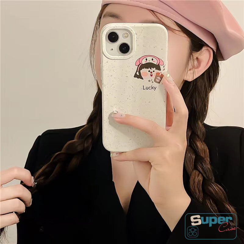 Ốp Lưng Tương Thích Cho IPhone 17 16 11 15 13 14 12 Pro Max XR Air X XS Max 6s 16 8 14 15 6 Plus SE 2020 Cặp Đôi Thời Trang Cô Gái Dễ Thương Bé Trai My Melody Kuromi Bìa Mềm