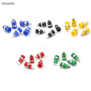 Tutu 5 Cái 4mm Chuối Phích Cắm Nữ Jack Ổ Cắm Cắm Dây Kết Nối 5 Màu VN