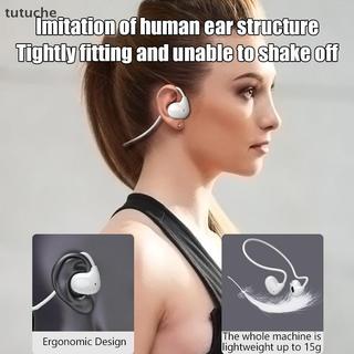 Tutu Neckband Tai nghe dẫn truyền xương AIR Tai nghe không dây có Mic thể thao Chạy không đeo tai cho 15 VN