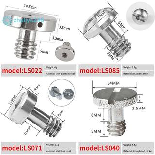 < zhuliye246 > Bộ vít máy ảnh chất lượng cao 1 / 4 Inch Tấm tháo nhanh Phụ kiện vít Bộ chuyển đổi gắn chân máy cho chân máy ảnh