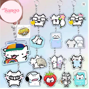 Móc khoá Mèo Dễ Thương Ngộ nghĩnh Meme Kawaii - Sango