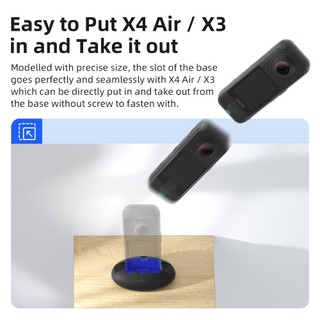 Dành Cho Insta360 X4 Air / X3 Đế Silicon Xe Cố Định Chống Thấm Nước Và Chống Bụi Để Bàn Bảo Vệ Phụ Kiện Camera Thể Thao
