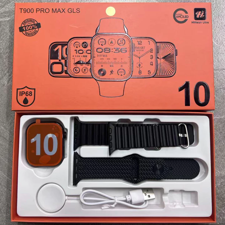 Đồng hồ thông minh T900 Pro Max GLS chống thấm nước Dành cho nam nữ 2.19 Inch Thể thao Serie 9 Đồng hồ thông minh Phát hiện huyết áp Đồng hồ thông min
