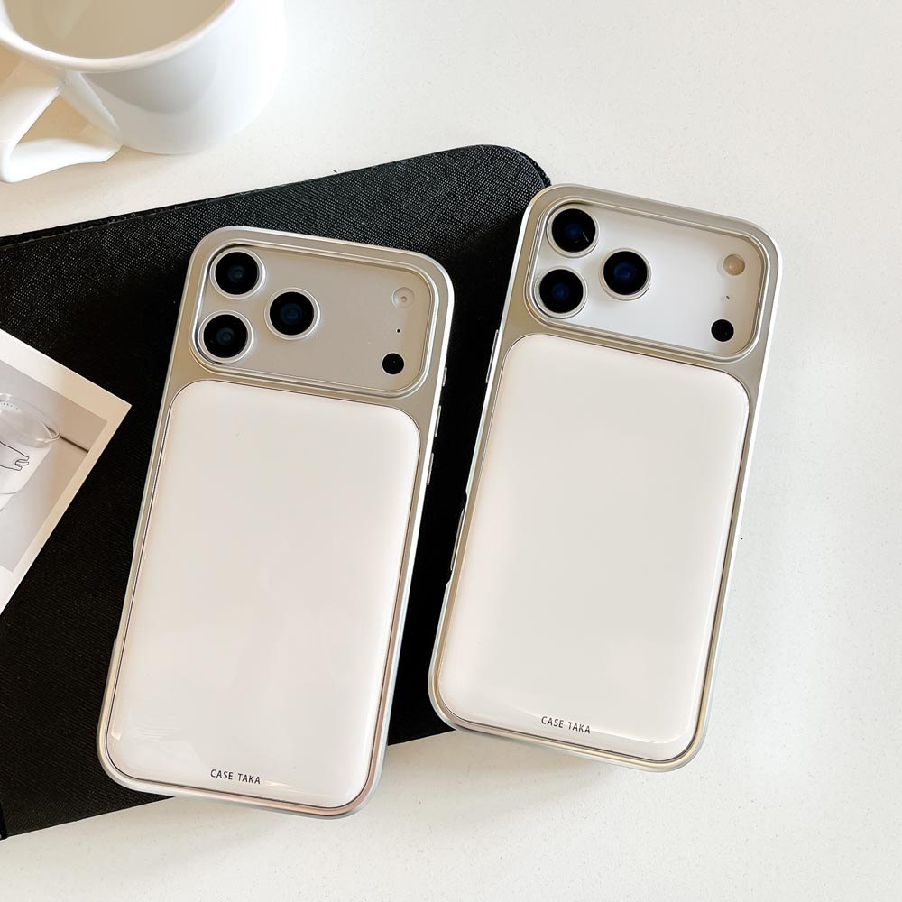 Ốp Lưng Cứng Tương Thích Với iPhone 13 14 14Pro 14ProMax 15 15Pro 15ProMax 16 16Pro 16ProMax 17 17Pro 17ProMax Ốp Họa Tiết Màu Be