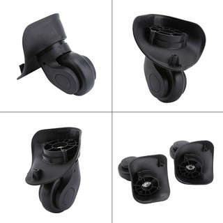 WOAY 1 Cặp Bánh Xe Thay Thế Hành Lý, Thay Thế Bánh Xe Vali ABS Chống Mài Mòn, 360 Bền Đẹp° Bánh xe sửa chữa hành lý Silent Spinner