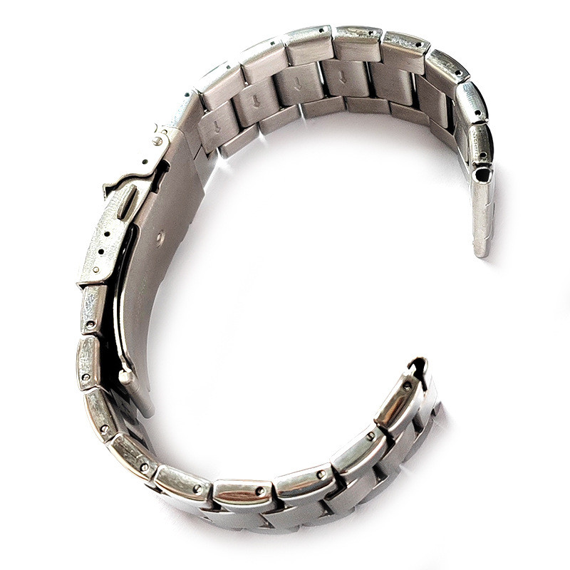Bán Chắc Chắn Thép Không Gỉ Dây Đeo Đồng Hồ 20 Mm 22 Mm 24 Mm Dây Đeo Đồng Hồ Vàng Đen Bạc 3 Hạt Diver Lặn Tổng Thống Đồng Hồ Vòng Tay Nam Nữ