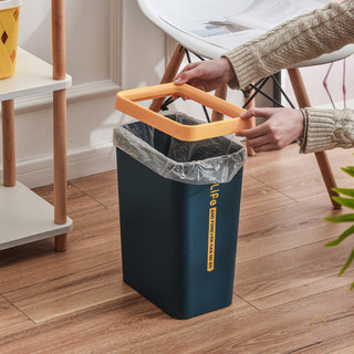 Trung Quốc Nguồn Nội Thất Nhà Máy Thời Trang Sáng Tạo Thùng Rác Gia Đình Phòng Khách Nhà Bếp Phân Loại Thùng Rác Nhựa Nhiều Màu Sắc Có Nắp Khử Mùi Tay Cầm Đơn Giản Vật Liệu Thân Thiện Với Môi Trường