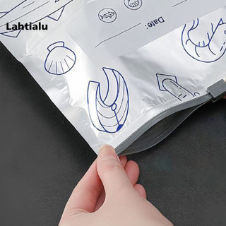 Lahtialu Túi Bảo Quản Chống Mùi Túi Giấy Nhôm Cấp Thực Phẩm Chống Rò Rỉ Đứng Lên Túi Giấy Nhôm Có Dây Kéo Để Bảo Quản Thịt Trái Cây Túi Hút Chân Không Có Thể Tái Sử Dụng Cho Đông Nam