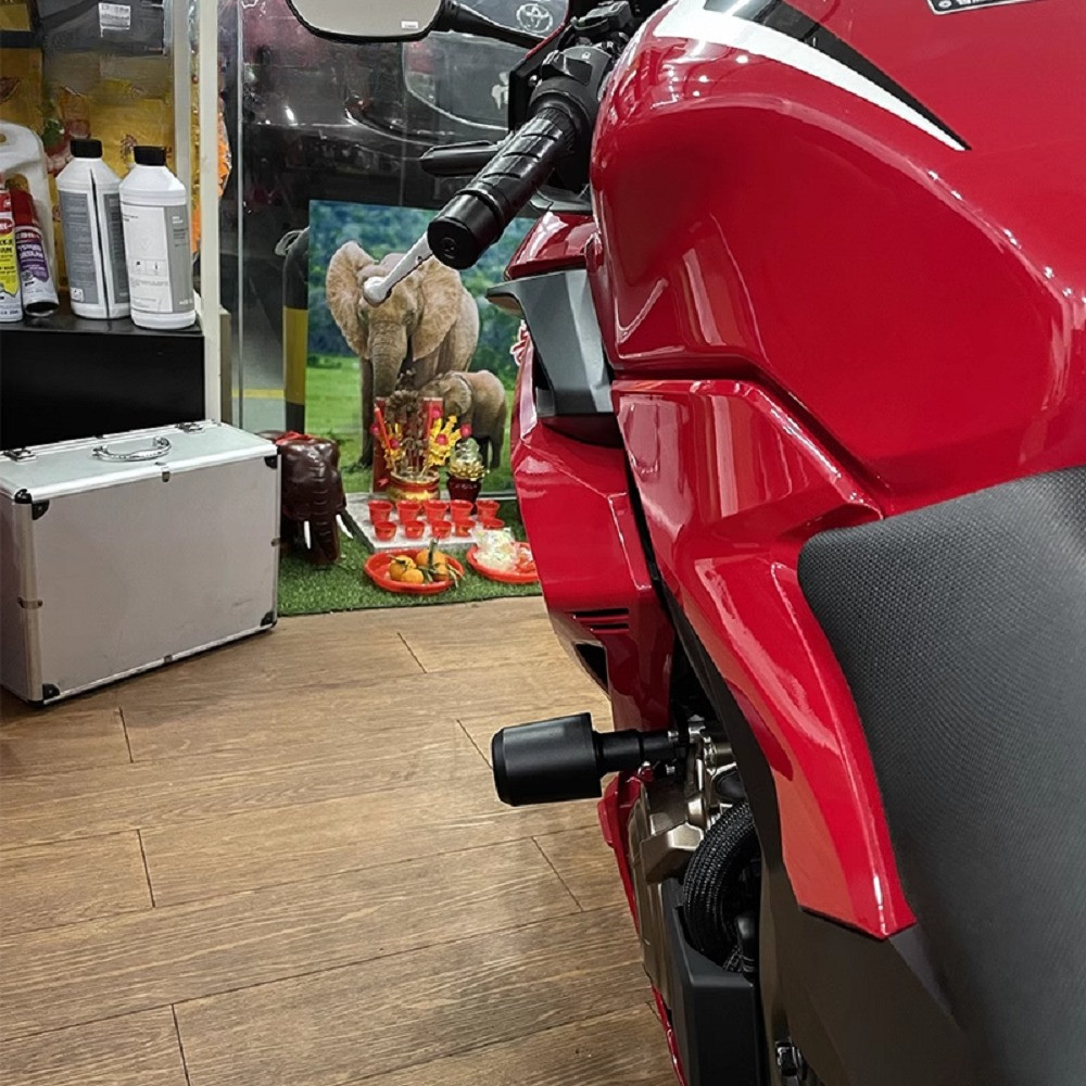 MỚI CHO KAWASAKI Z900 Z900RS Z1000 ZX-6R ZX-10R ZX4R ZX25R ZX4RR Phụ Kiện Xe Máy Khung Động Cơ Thanh Trượt Bảo Vệ Rơi Tai Nạn Thanh Trượt Bảo Vệ
