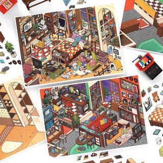 Cabin 15.0 + 32.0 Sổ tay vui nhộn Trang trí Cảnh diy Sticker