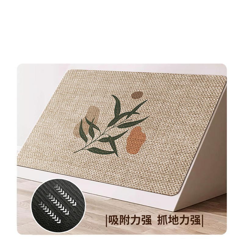 Thảm lót chân bùn tảo cát Thảm trải sàn chống trượt dễ chăm sóc Thảm trải sàn gia đình Chống @ -