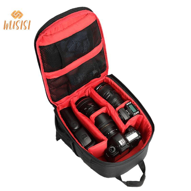 [WUSISI] Túi đựng mềm máy ảnh SLR chống nước Ba lô Ba lô cho MỚI