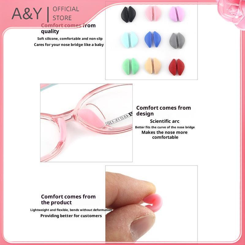 A & Y Kính Silicon cho Trẻ Em với Miếng Đệm Mũi Mềm và Đệm Không Khí, Chống Trơn Trượt