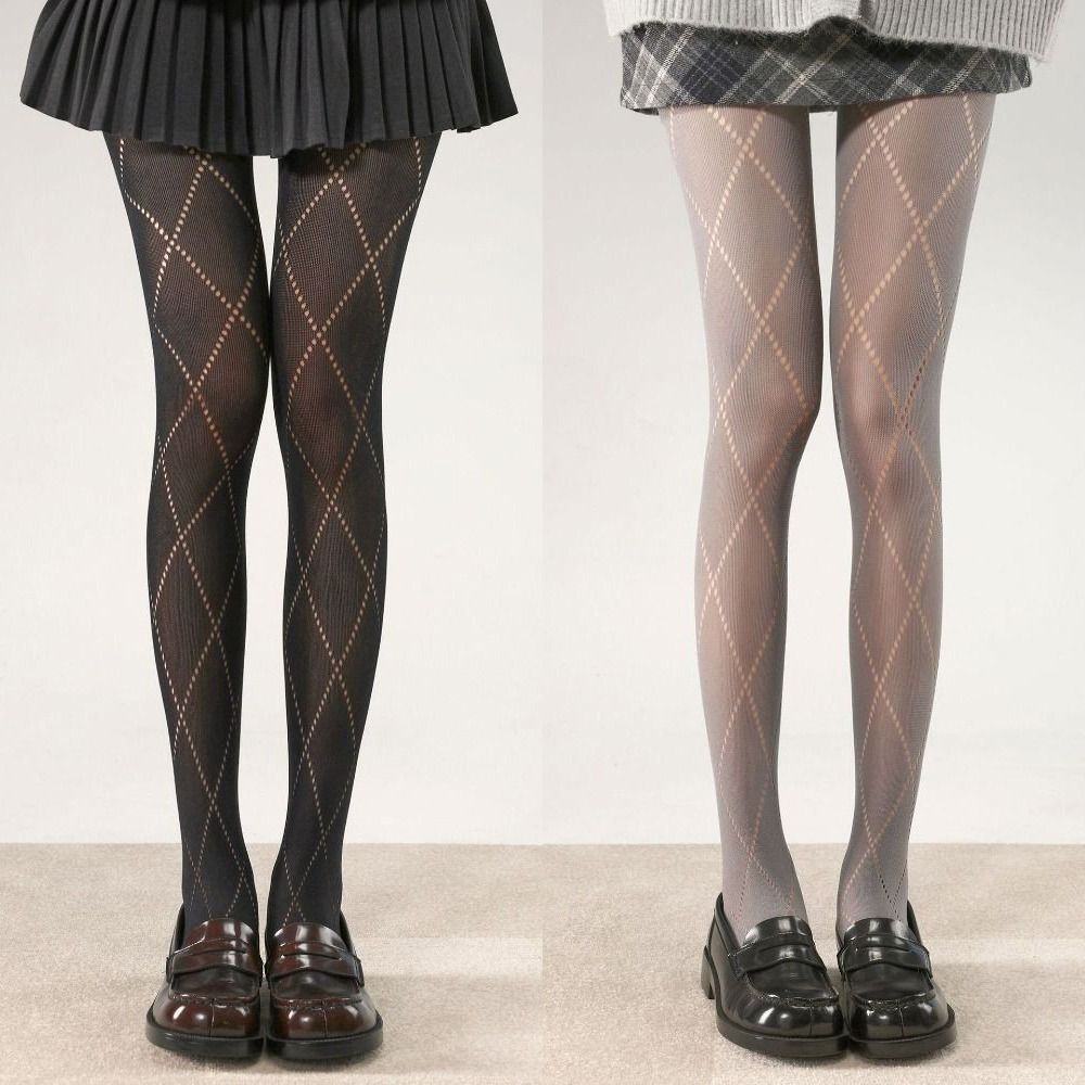 Quần legging Jacquard nữ dệt kim mỏng, có độ đàn hồi cao, phong cách gợi cảm Y2K